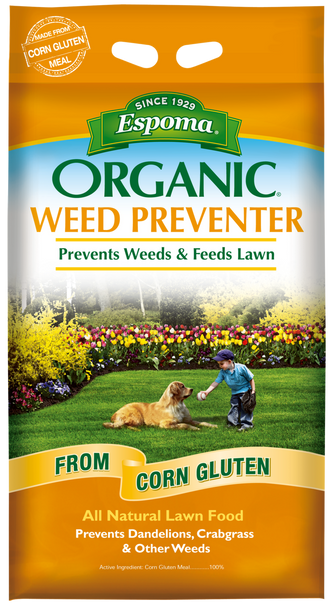 Espoma Weed Preventer and Lawn Food 9-0-0 25 pound 2500 square foot 1/ each