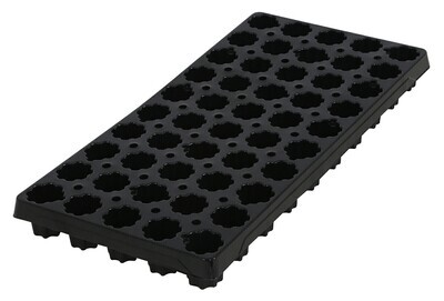 Super Sprouter 1020 Propagation Plug Tray Insert Premium Black 10x20 inch 50 site Root Star Cells 1/ each