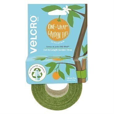 One Wrap Garden Plant Ties Velcro Green