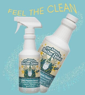 The Amazing Doctor Zymes Enzymatic Cleaner Professional Multi-Purpose Cleaner Ready To Use RTU