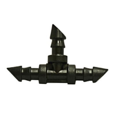 Grow1 Tubing Barbed Connector Fitting Tee