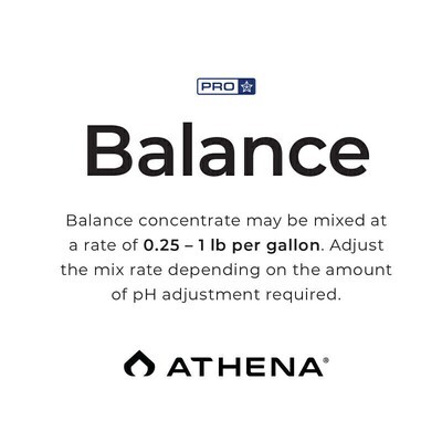 Athena Pro Line Balance Potassium Carbonate Water Soluble raises pH