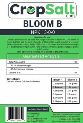 Cropsalt Bloom B 13-0-0