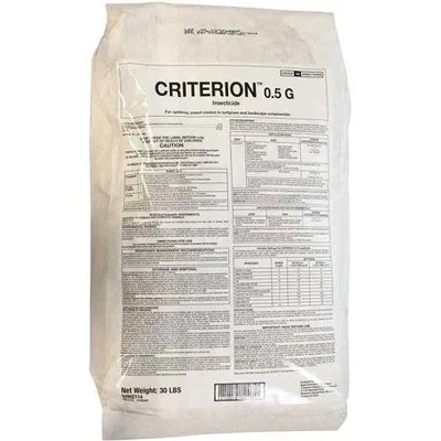 Criterion 0.5 G Pest Control Whitefly, Aphid, Thrip, Gnat .05% Imidacloprid 30 pound 14 kilogram