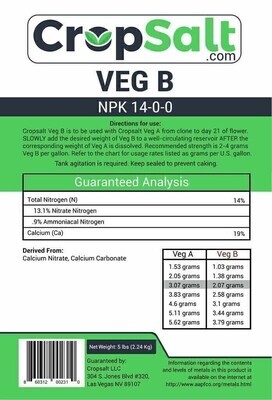 Cropsalt Veg B 14-0-0