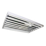 Lightech T5 Fluorescent Light Sytem Complete Fixture with Lamps, Reflector, Dual Power Switches, & 10' cord