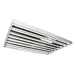 Lightech T5 Fluorescent Light Sytem Complete Fixture with Lamps, Reflector, Dual Power Switches, &amp; 10&#39; cord