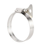 Unbranded Ducting Hose Clamp Stainless Steel with Butterfly Screw 4 inch 1/ each