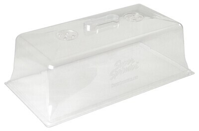 Super Sprouter 1020 Propagation Plug Tray Dome Vented Standard Clear 10x20x7 inch 1/ each
