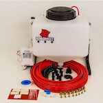 Robomist Auto Sprayer Oil & Chemical Mister Hands Free Fogger for Insecticides, Fungicides, Nutrients, etc. with 8 nozzles