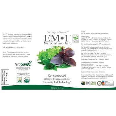 TeraGanix Em-1 Microbial Inoculant