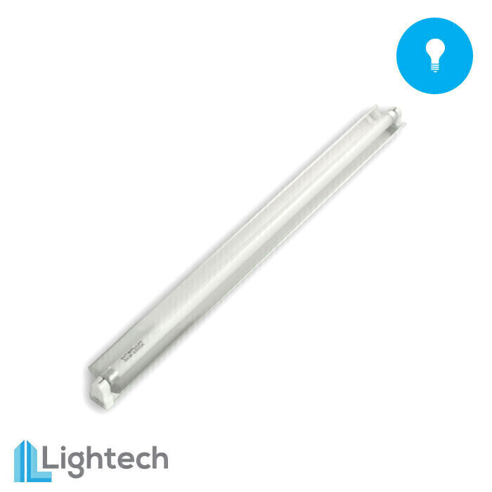 Lightech T5 Fluorescent Light Sytem Complete Fixture with Lamp, Reflector, Power Switch, &amp; Daisy Chain Link &amp; 6&#39; cord, size: 2 foot 24 watt 110 volt 6500 kelvin