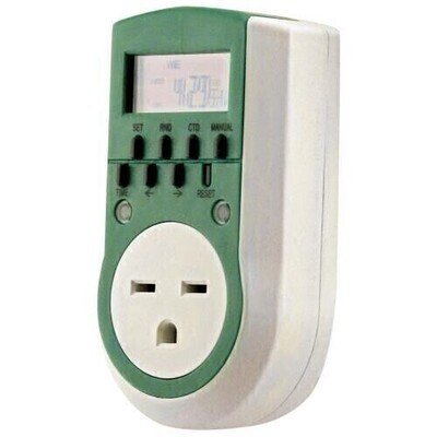 Titan Controls Apollo 11 Timer Digital Single Outlet 1 minute minimum up to 8 cycles/ day 240 volt