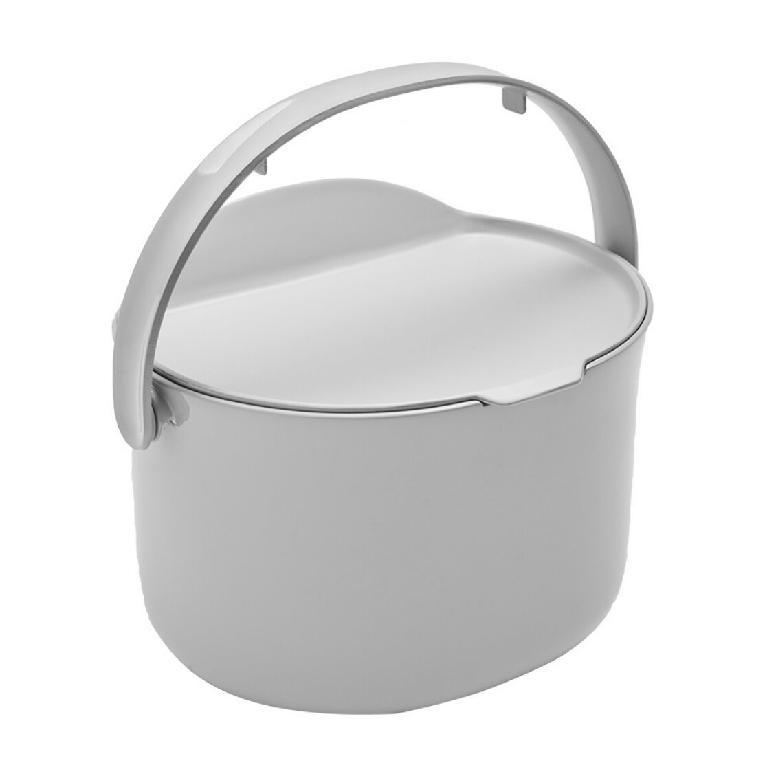 TeraGanix Compost Caddy Organko Daily Kitchen Bin 2.5 gallon 6.5x8x9.5 inch 16.5x20.3x24.1 centimeter 1/ each