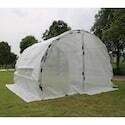 Grow1 Greenhouse/ Hoop House Heavy Duty, size: 10x10x6.5 foot Complete Kit