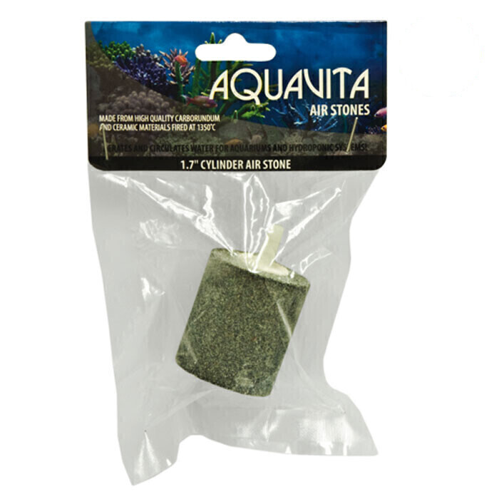 AquaVita Air Stone Cylinder no Base, size: 1.7x1.7 inch