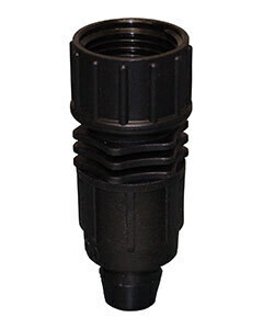 Irritec Perma-Loc Tubing Leak Proof Connector Fitting Twist Lock Adapter with Swivel to Garden Hose Female Pipe Thread FPT, size: 1/2 inch