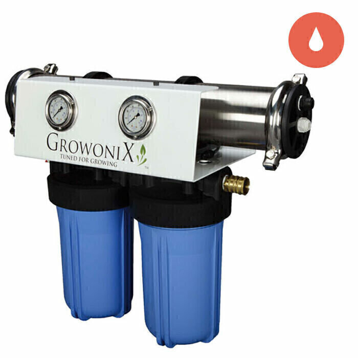 GrowoniX EX Series Reverse Osmosis RO Filtration, size: 24x72-4 EX18000 12x40 GAC Natural