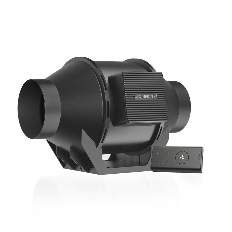 AC Infinity Cloudline Lite Quiet Inline Fan with Speed Controller