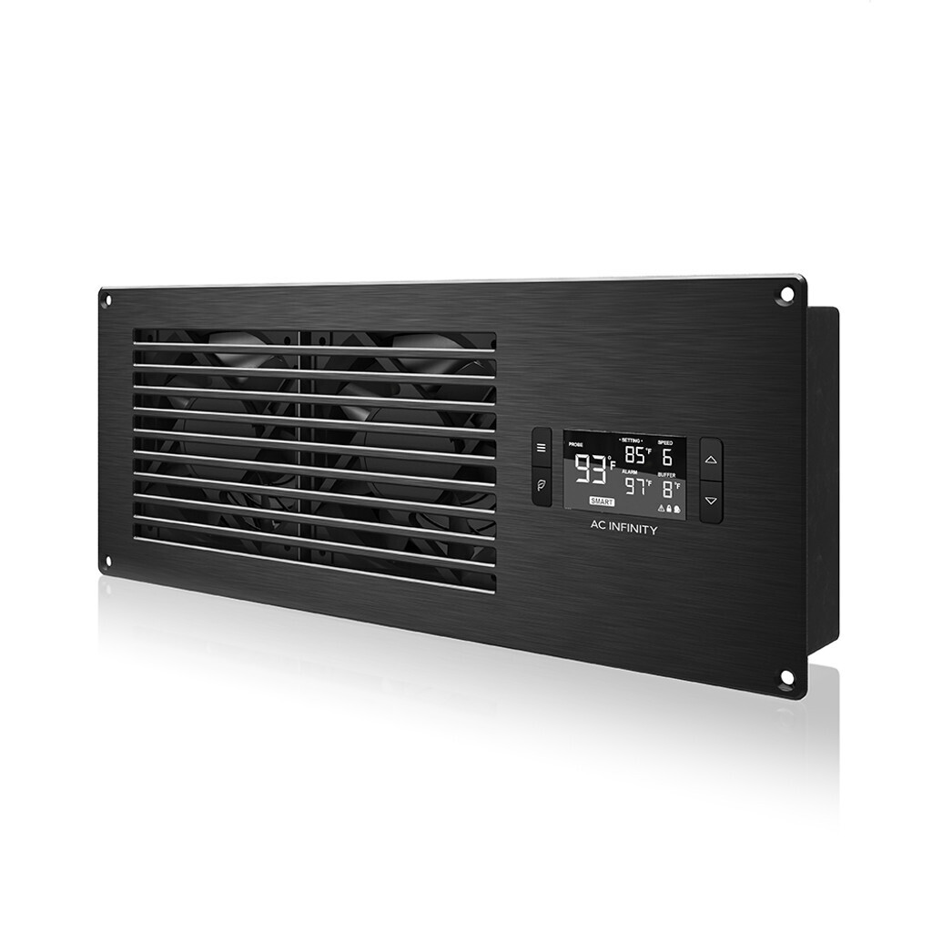 AC Infinity Airframe Fan System, size: 17 inch T7 Black Exhaust