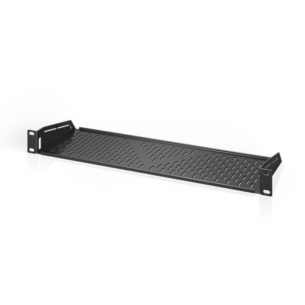 AC Infinity Rack Shelf Vented Cantilever, size: 6 inch 1U