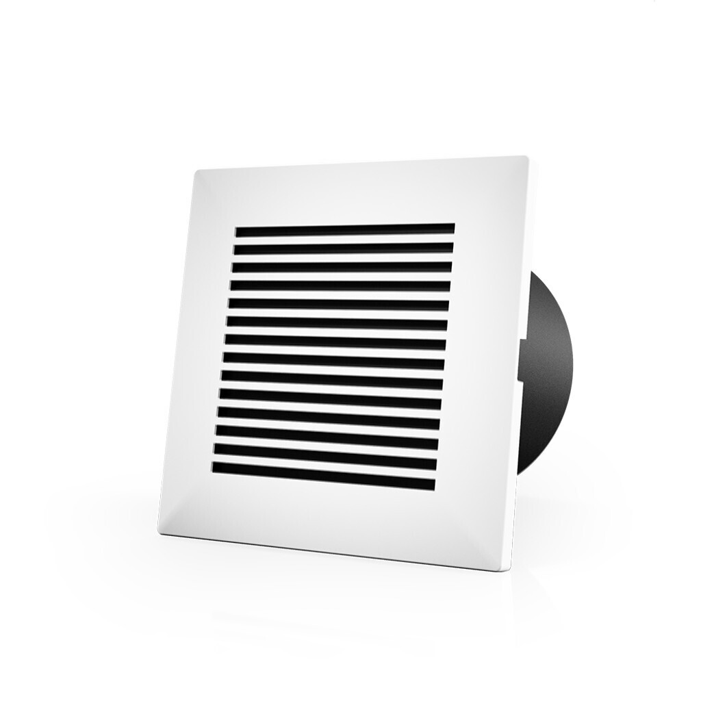 AC Infinity Duct Wall Mount Duct Grille Vent, size: 4 inch Plastic White