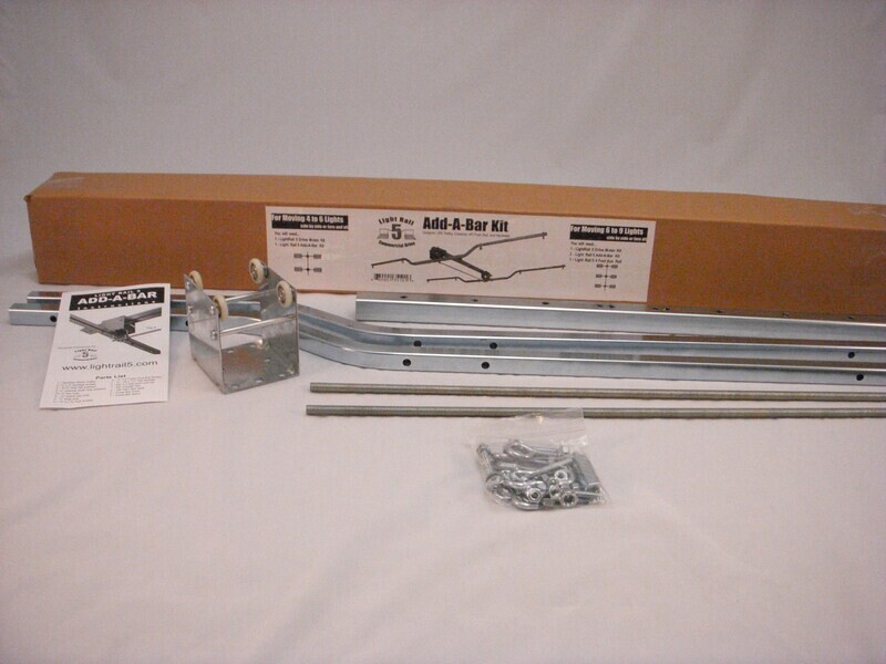 Light Rail 5 Kit Complete with O-Ring does NOT include 4 foot rail