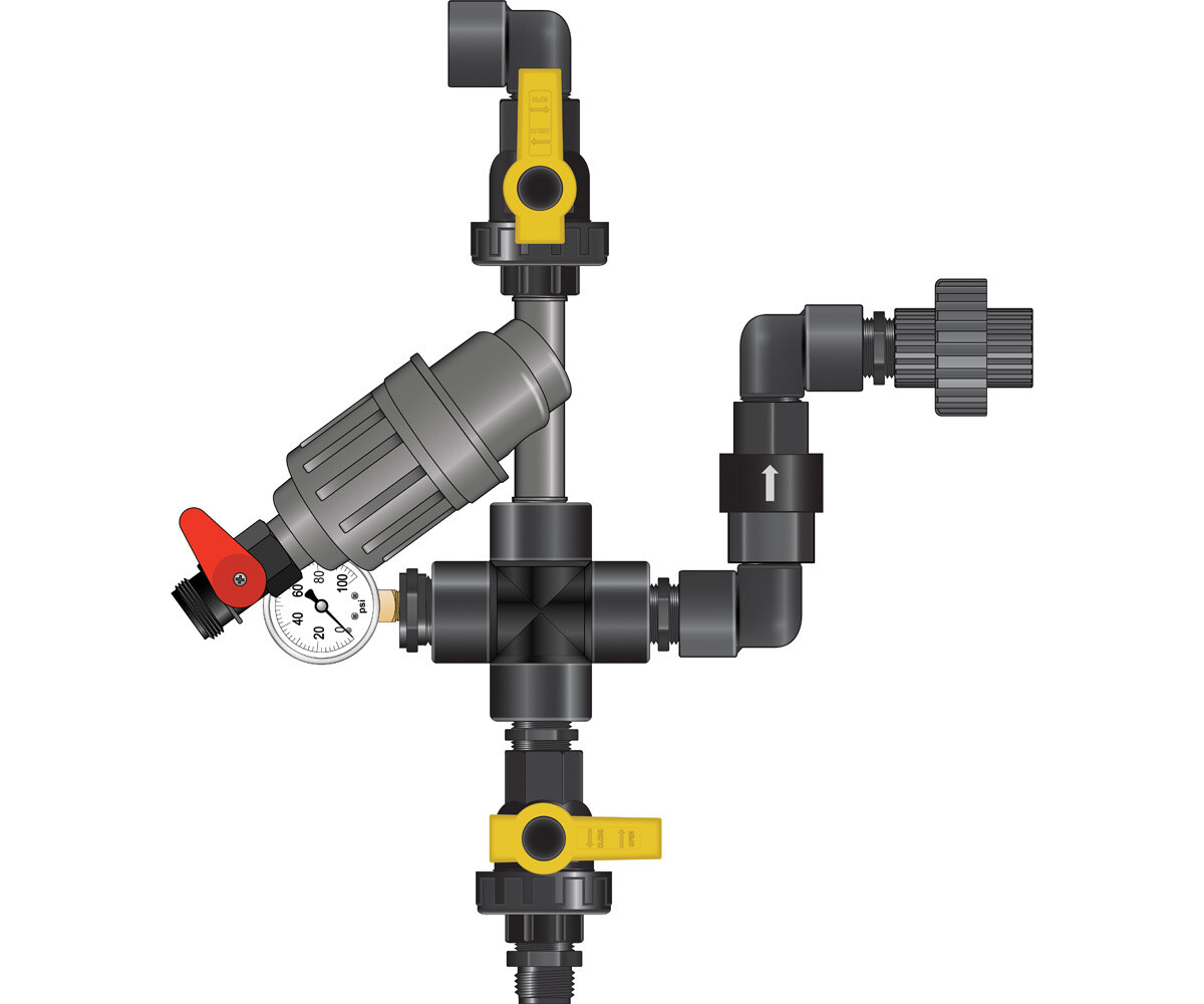 Dosatron Dilution Solutions Nutrient Delivery System NDS Start Kit DAB Booster Pump 3/4 inch