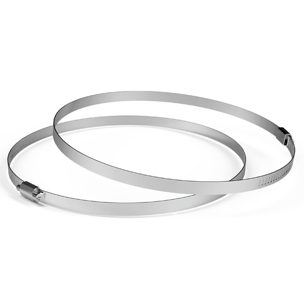 AC Infinity Stainless Steel Duct Clamps Two Pack