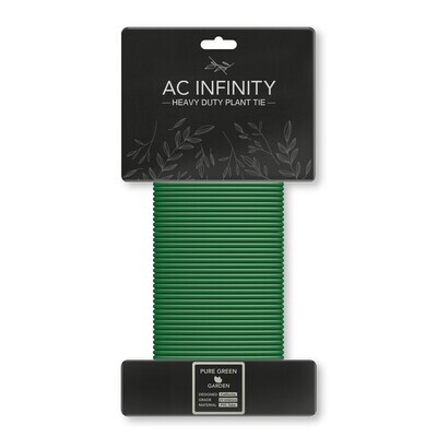 AC Infinity Heavy Duty Twist Ties Thin Rubberized Texture 10 meter