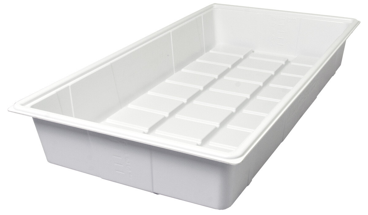 Active Aqua Flood Table Tray Easy Clean Premium White, size: 2x4 foot 30 gallon 24x48x7 inch ID 28.5x52.5x8 inch OD