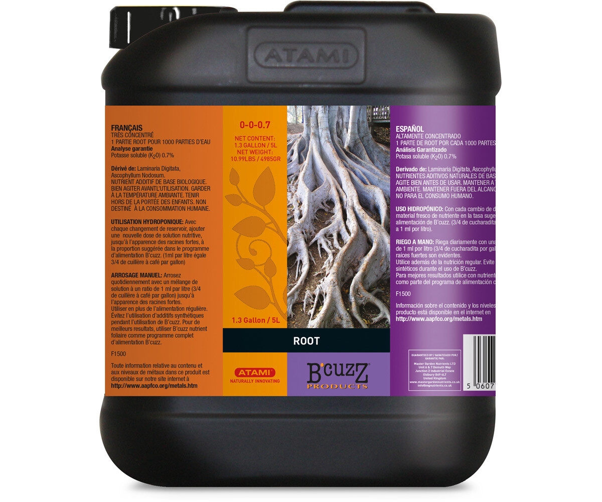 Atami B&#39;cuzz Root Stimulator 1.3 gallon 5 liter 1/ each