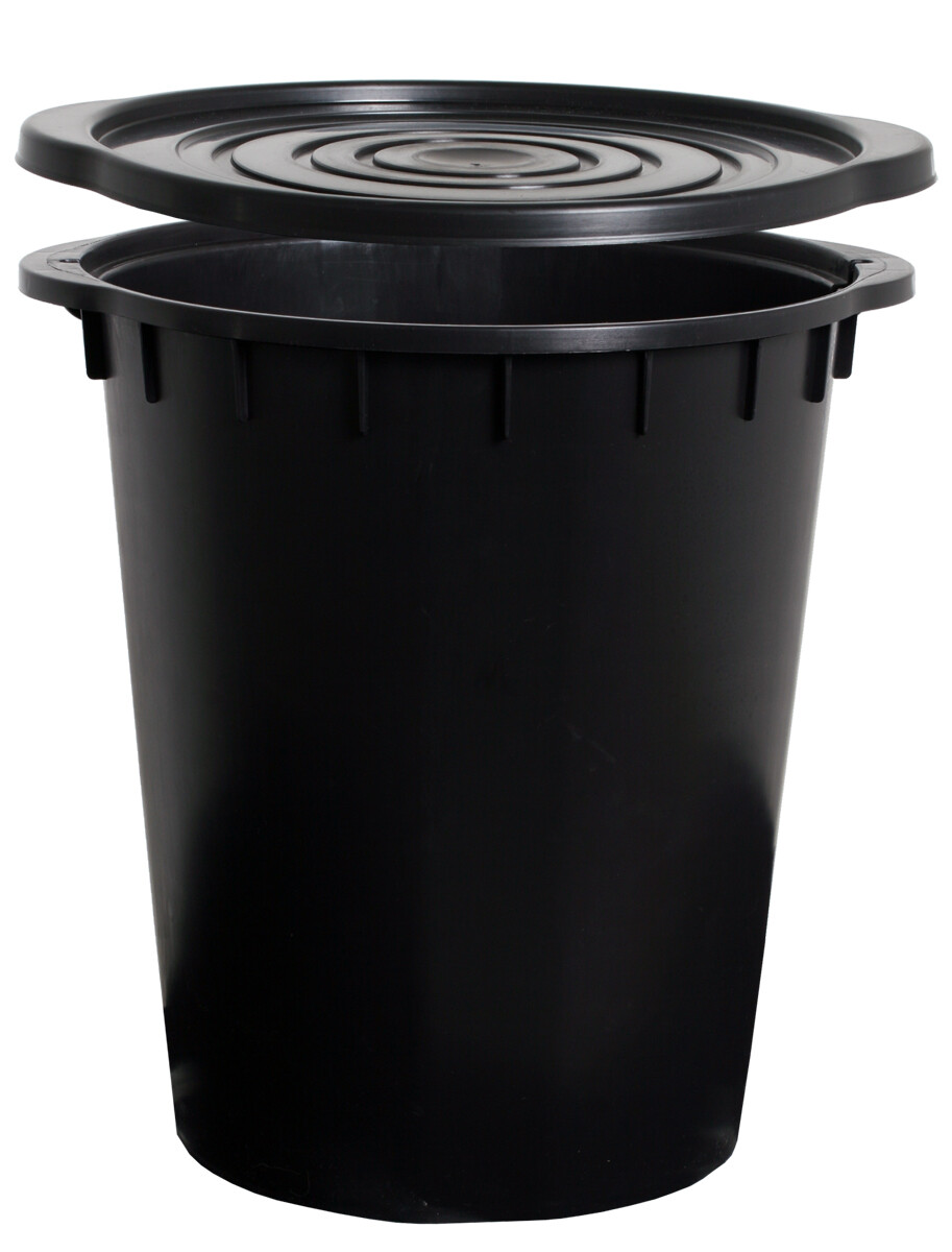 Hydrofarm Do It Yourself DIY Bucket Black no Lid 5 gallon