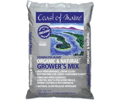 Coast of Maine Stonington Blend Organic Growers Mix 1.5 cubic foot 1/ each