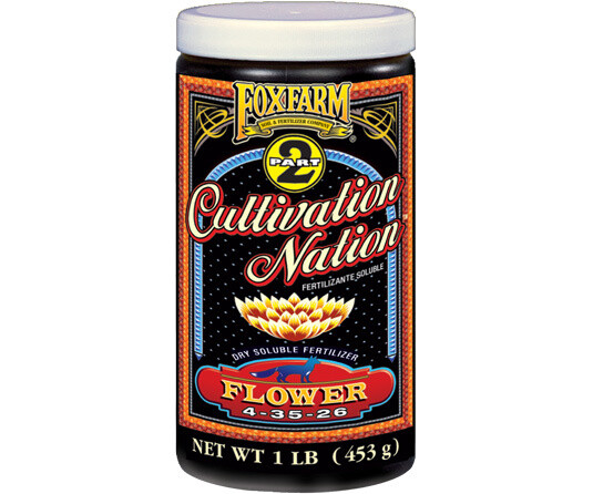 FoxFarm Cultivation Nation Dry Soluble Flower 4-35-26