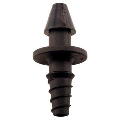 Netafim Tubing Connector Fitting Mainline Insert Straight 3/16 inch ID 1/4 inch OD 5 millimeter 1/ each