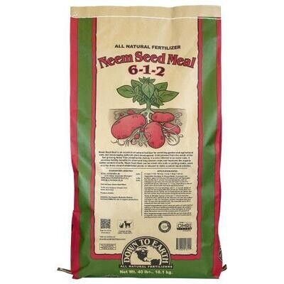 Down to Earth Dry Neem Seed Meal 6-1-2