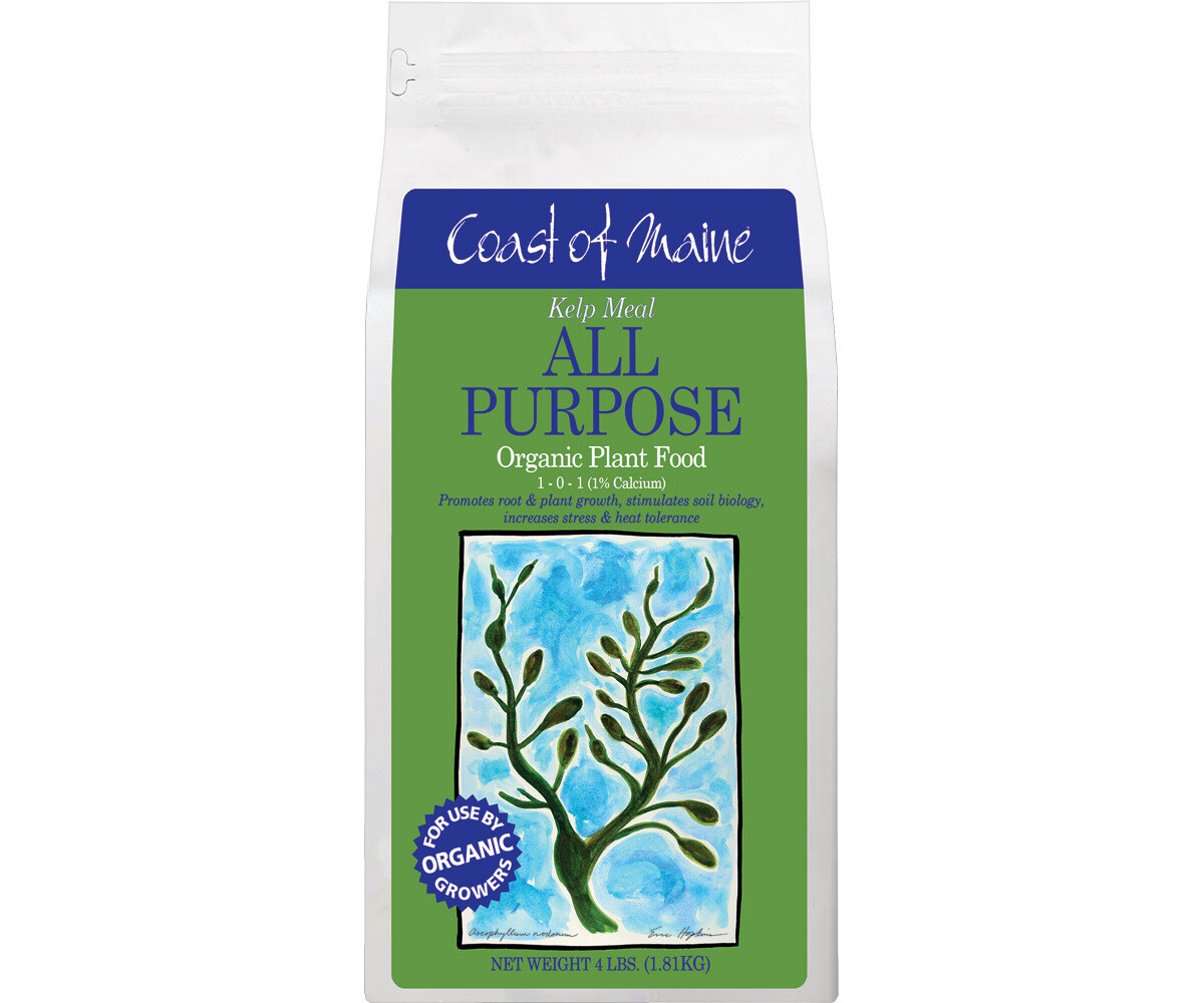 Coast of Maine Kelp Meal Organic Plant Food 1-0-1 4 pound 1/ each