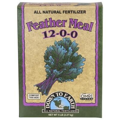 Down to Earth Dry Feather Meal 12-0-0 Down to Earth Dry Feather Meal 12-0-0