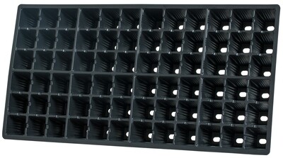 Hydrofarm 1020 Propagation Plug Tray Insert 10x20 inch 72 site Square Cells 1/ each