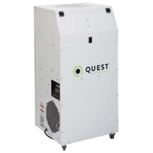 Quest Commercial Dehumidifier Hi-E Dry 195 192 pint per day 115 volt 12 amp