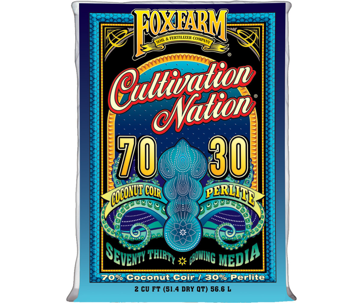 FoxFarm Cultivation Nation Coco Perlite 70:30 2 cubic foot 57 liter 1/ each