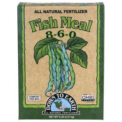 Down to Earth Dry Fish Meal 8-6-0