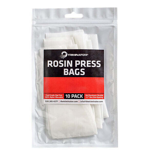 Triminator Rosin Filter Bag, size: 5.2x2.5 inch 36 micron