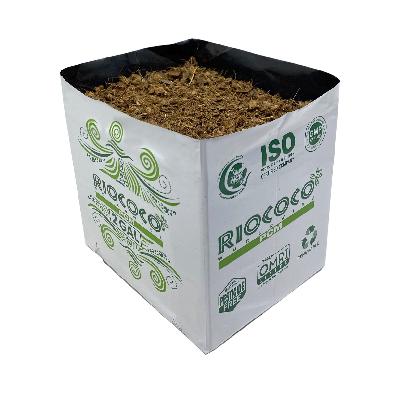 RIOCOCO Worldwide Grow Bag Pot Prefilled Coconut Coir
