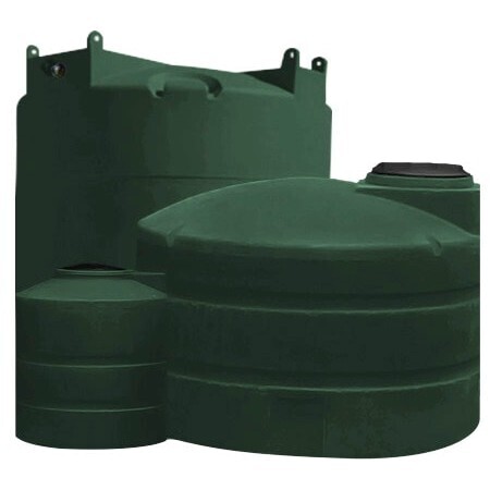 Rotoplas Vertical Water Tank Closed Top Green