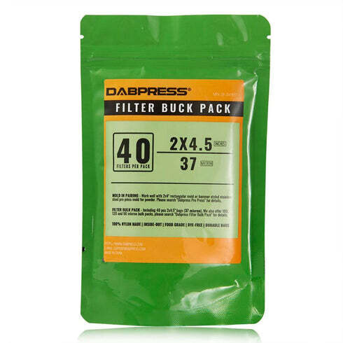 Dabpress Rosin Heat Press Filter Bags