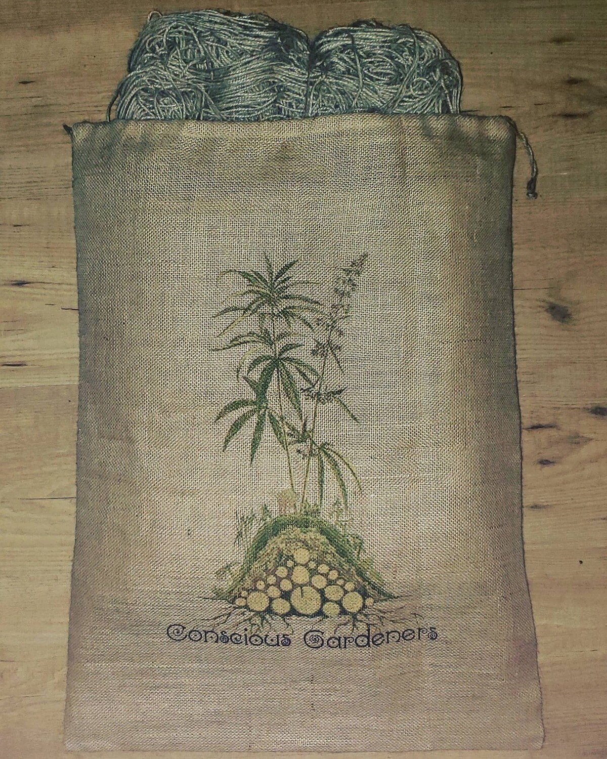 Conscious Gardeners Jute Trellis Net Biodegradable