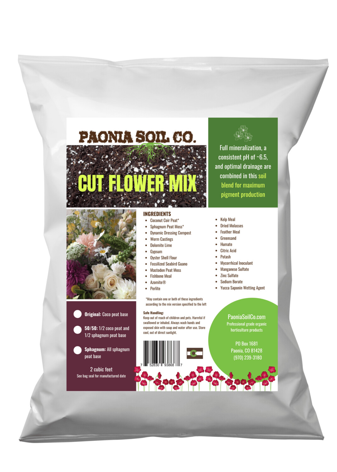 Paonia Soil Co Cut Flower Mix