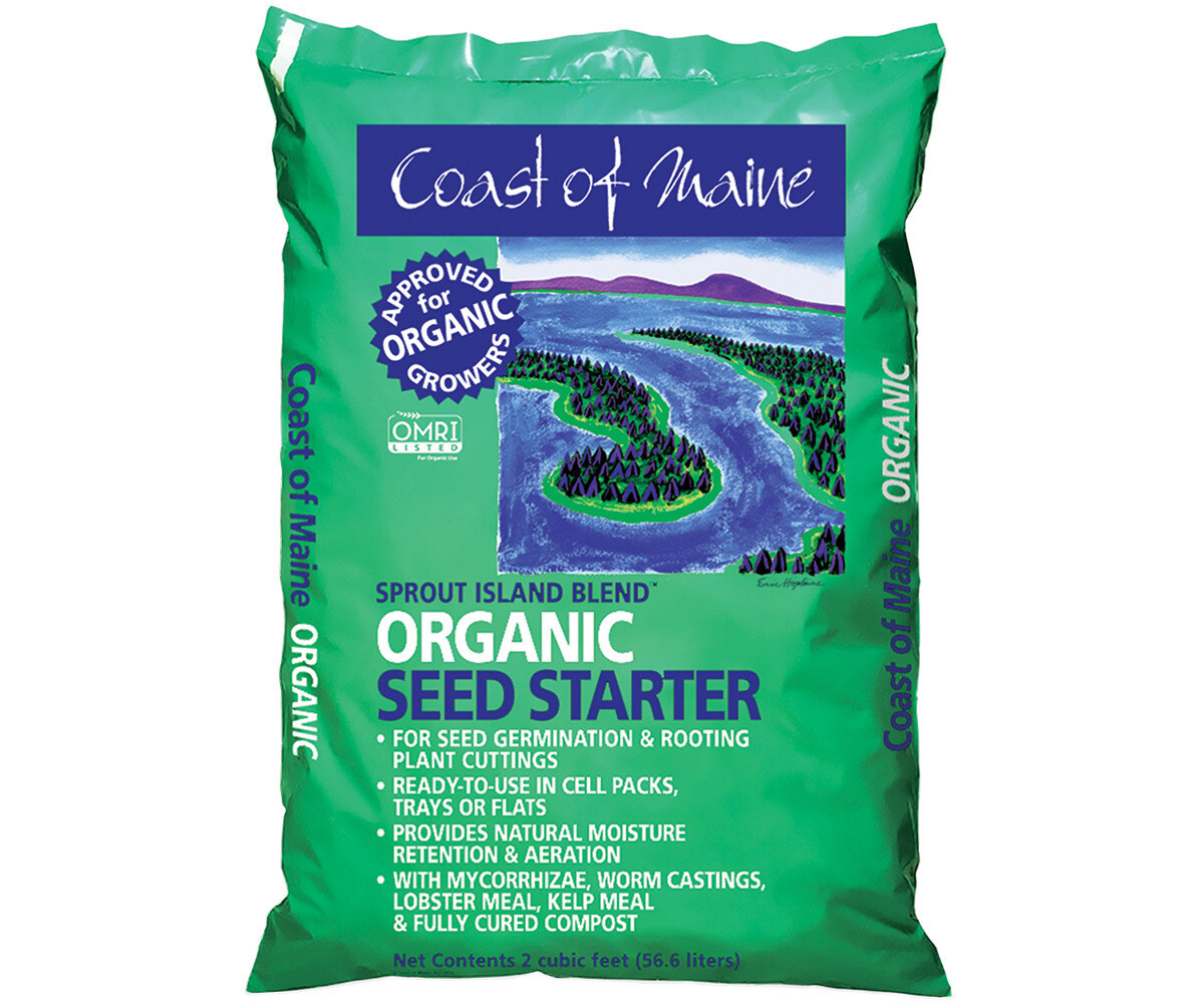 Coast of Maine Sprout Island Seed Starter Soil, size: 2 cubic foot 1/ each